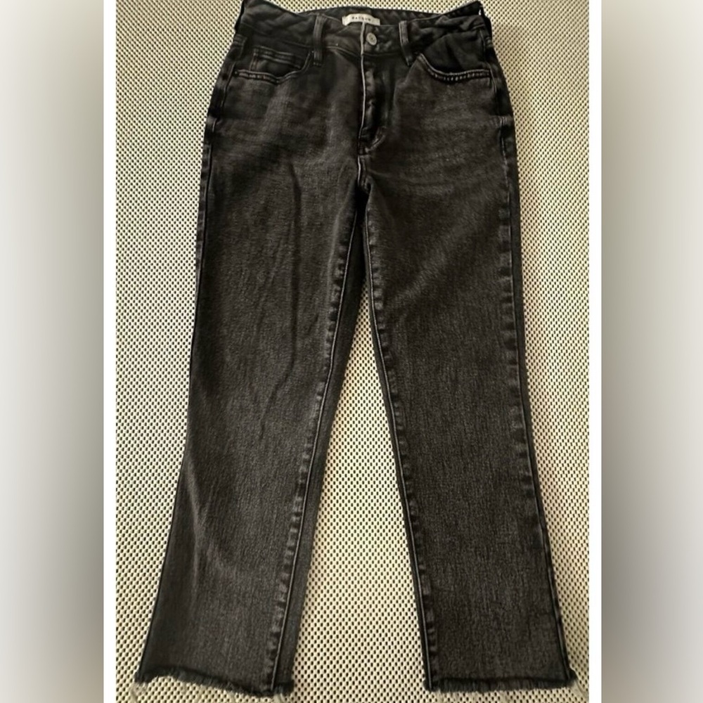 PacSun Women's High-Rise Black Straight Jeans